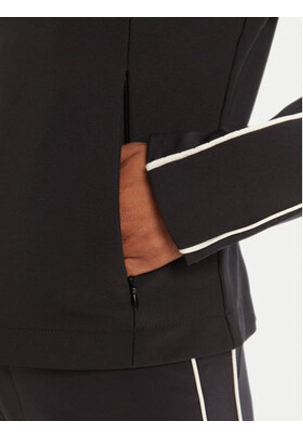 Hugo - HUGO Kurtka przejściowa Arabati-1_B 50542175 Czarny Slim Fit. Kolor: czarny. Materiał: syntetyk