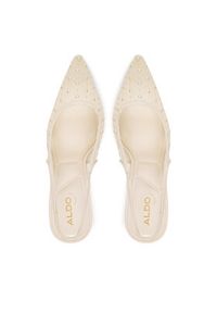 Aldo Sandały Pearlescent 13967481 Biały. Kolor: biały. Materiał: materiał #3