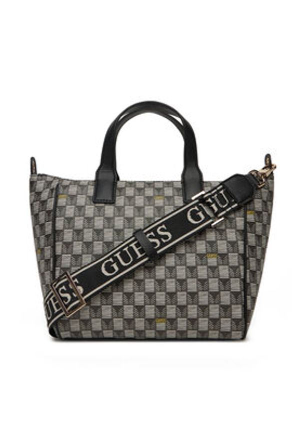 Guess Torebka TWLW96 76019 Czarny. Kolor: czarny. Materiał: skórzane