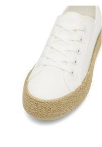 DeeZee Espadryle WS19130-3 Biały. Kolor: biały. Materiał: materiał #6