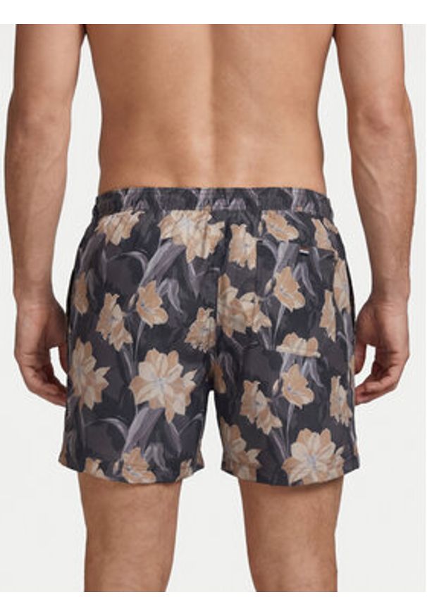 BOSS Szorty kąpielowe Iris 50555111 Szary Regular Fit. Kolor: szary. Materiał: syntetyk