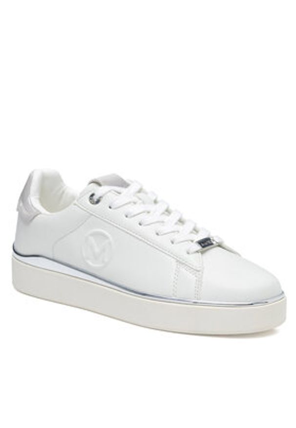 MEXX Sneakersy MI001010543W Biały. Kolor: biały. Materiał: zamsz, skóra
