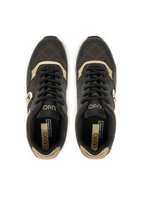 Liu Jo Sneakersy Maxi Wonder Low 02 BF5015 PX689 Czarny. Kolor: czarny. Materiał: skóra #5