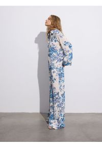 Reserved - Wzorzyste spodnie z wiskozy - wielobarwny. Materiał: wiskoza #1