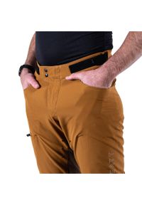 Spodnie rowerowe (+spodenki kolarskie z pampersem w zestawie) LEATT Pant MTB. Kolor: brązowy. Sport: kolarstwo