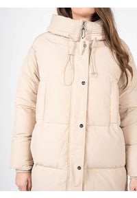 Silvian Heach Kurtka "Down Jacket" | PGA22446PI | Kobieta | Beżowy. Okazja: na co dzień. Typ kołnierza: kaptur. Kolor: beżowy. Materiał: poliester. Styl: casual #2