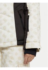 Guess Kurtka narciarska W4PL3N WH0K0 Kremowy Regular Fit. Kolor: kremowy. Materiał: syntetyk. Sport: narciarstwo #6