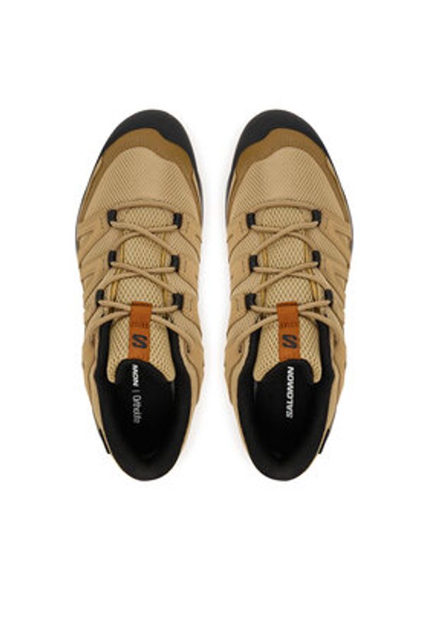 salomon - Salomon Trekkingi X-Adventure Recon Gore-Tex L47813100 Brązowy. Kolor: brązowy. Materiał: skóra. Technologia: Gore-Tex. Sport: turystyka piesza