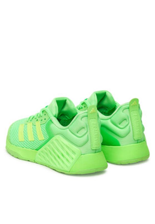 Adidas - adidas Buty na siłownię Dropset 3 strength training JR1676 Zielony. Kolor: zielony. Materiał: materiał. Sport: fitness