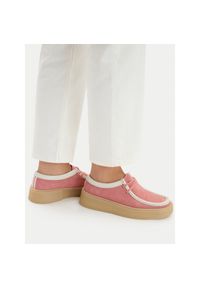Półbuty Clarks. Kolor: różowy #1