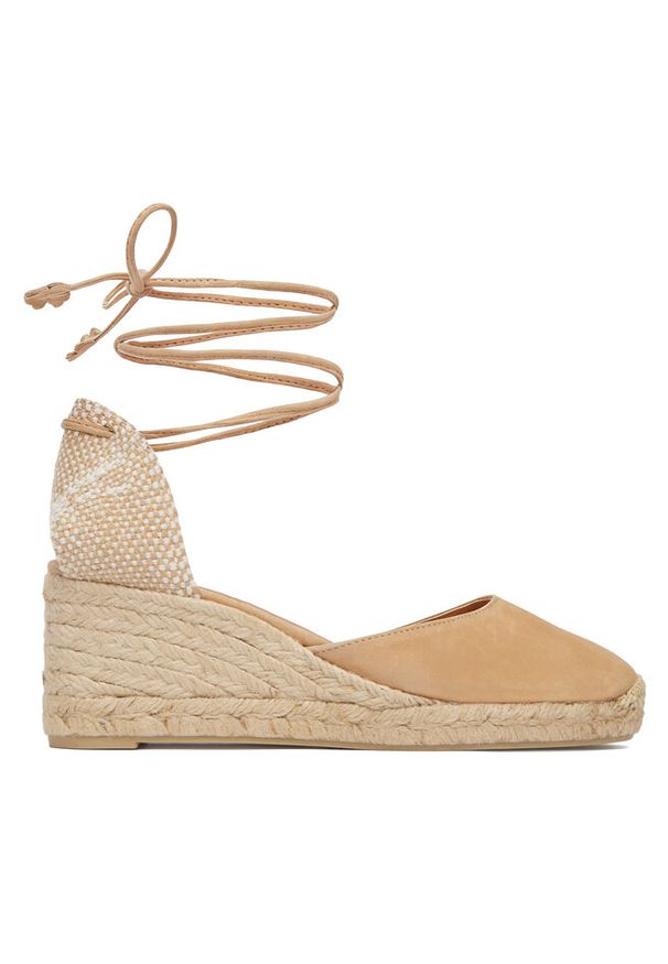 Espadryle Castañer. Kolor: brązowy