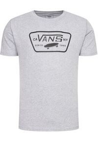 Vans T-Shirt Full Patch VN000QN8Y281 Szary Classic Fit. Kolor: szary. Materiał: bawełna