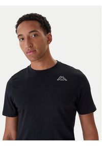 Kappa Komplet 3 t-shirtów Logo Sylvo 322562W Czarny Regular Fit. Kolor: czarny. Materiał: bawełna