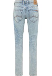 Męskie Spodnie jeansowe Mustang Style Oregon Slim Denim Blue 1016430 5000 413 #4