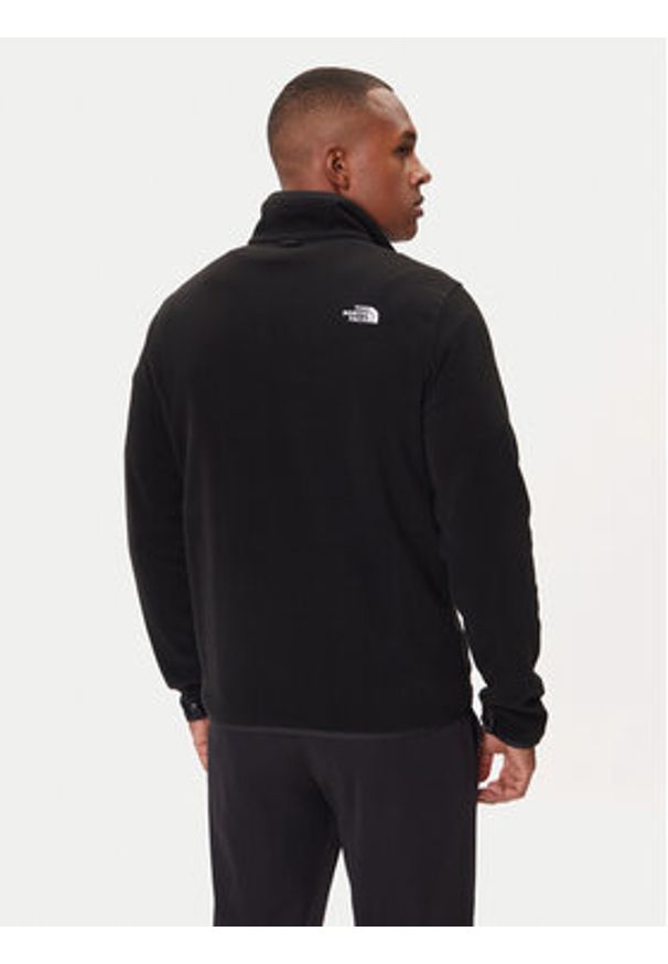 The North Face Polar Glacier NF0A8D0R Czarny Regular Fit. Kolor: czarny. Materiał: syntetyk