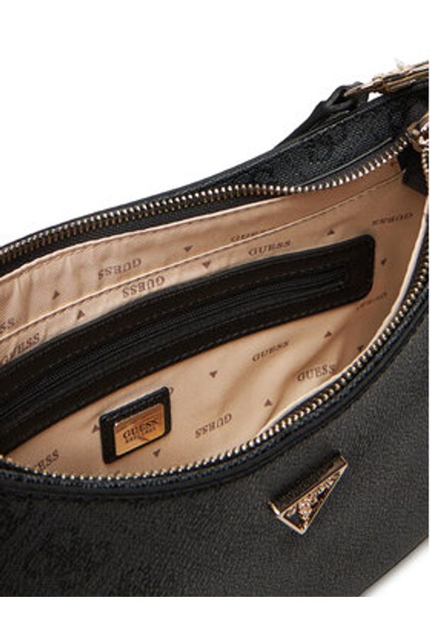 Guess Torebka 175341 Czarny. Kolor: czarny. Materiał: skórzane
