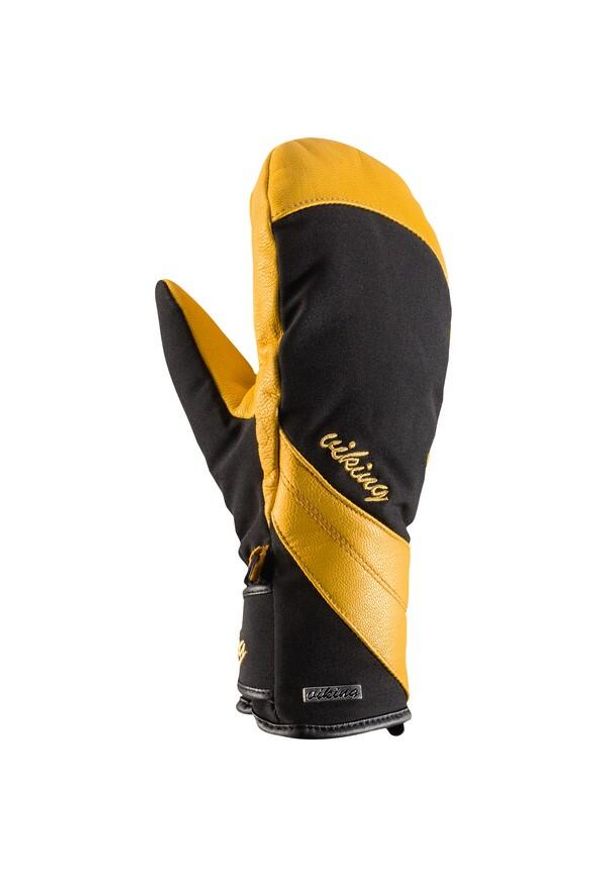 Rękawice narciarskie damskie Viking Aurin Mitten Ski Lady. Kolor: żółty, wielokolorowy, czarny. Sezon: zima. Sport: narciarstwo