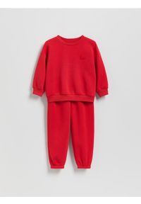 Reserved - Bawełniany komplet - czerwony. Kolor: czerwony. Materiał: bawełna #1