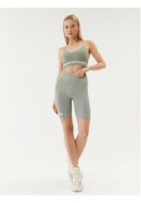 Under Armour Szorty sportowe Ua Train Seamless Short 1379151 Zielony Compression Fit. Kolor: zielony. Materiał: syntetyk