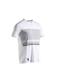 ARTENGO - Koszulka TENIS TTS 900 light MĘSKA. Kolor: biały. Materiał: materiał, poliester, elastan. Sport: tenis #1