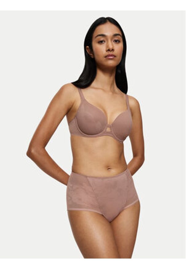 Triumph Bokserki Wild Rose Sensation 10207231 Brązowy. Kolor: brązowy. Materiał: syntetyk