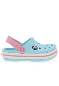 Klapki Crocs Toddler Crocband Clog 207005-4S3 - niebieskie. Kolor: niebieski. Sezon: lato. Styl: młodzieżowy