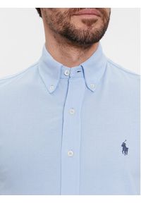 Polo Ralph Lauren Koszula 710654408117 Niebieski Regular Fit. Typ kołnierza: polo. Kolor: niebieski. Materiał: bawełna