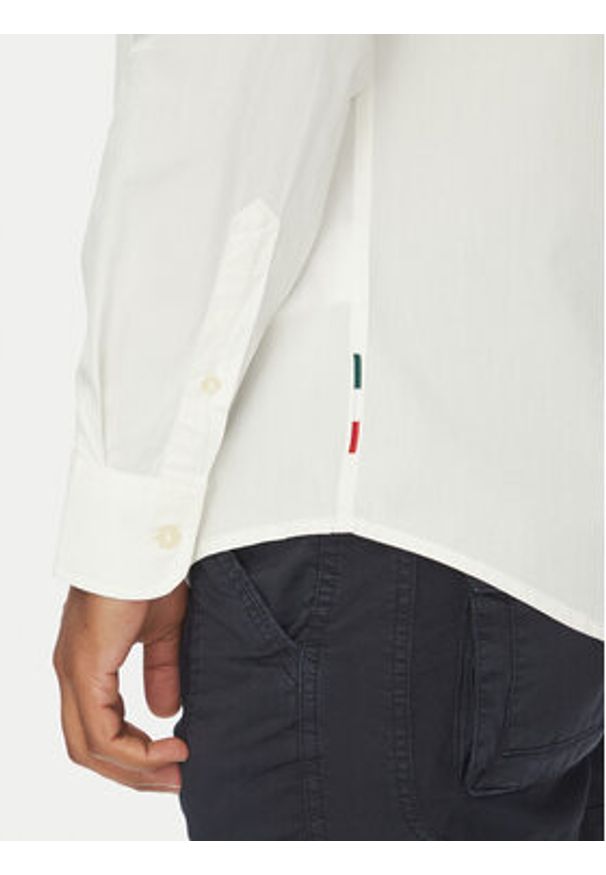 Aeronautica Militare Koszula 251CA1277CT3532 Biały Regular Fit. Kolor: biały. Materiał: bawełna