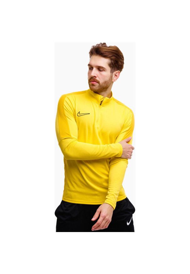 Bluza sportowa męska Nike DF Academy 23 SS Drill. Kolor: żółty