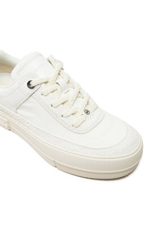 MICHAEL Michael Kors Sneakersy Aurora 43T4AUFS2D Biały. Kolor: biały. Materiał: zamsz, skóra