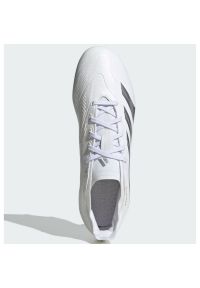 Adidas - Buty piłkarskie adidas Predator League L Fg M IE2372 białe. Zapięcie: sznurówki. Kolor: biały. Materiał: syntetyk. Sport: piłka nożna