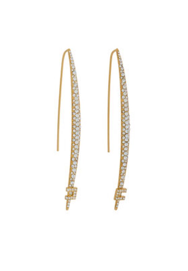 Elisabetta Franchi Kolczyki OR-31A-56E2-V300 Złoty. Materiał: metalowe. Kolor: złoty