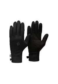 Rękawice trekkingowe Black Diamond Heavyweight Screentap Liners. Kolor: czarny