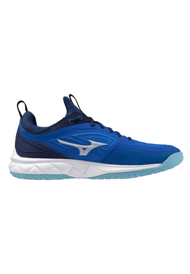 Mizuno - Męskie Buty Treningowe Wave Luminous 3. Kolor: niebieski, wielokolorowy, biały. Model: Mizuno Wave. Sport: turystyka piesza