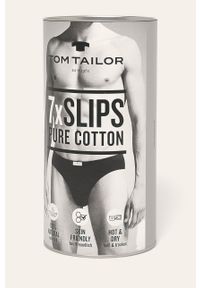 Tom Tailor Denim - Slipy (7 pack). Kolor: czarny. Materiał: denim #4