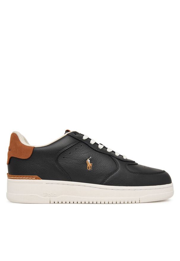 Polo Ralph Lauren Sneakersy 809P07175002 Czarny. Kolor: czarny. Materiał: skóra