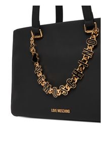 Love Moschino - LOVE MOSCHINO Torebka JC4154PP1OL1712A Czarny. Kolor: czarny. Materiał: skórzane #3