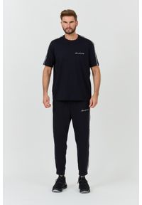 Armani Exchange - ARMANI EXCHANGE Granatowy męski t-shirt, Rozmiar L. Kolor: niebieski #2
