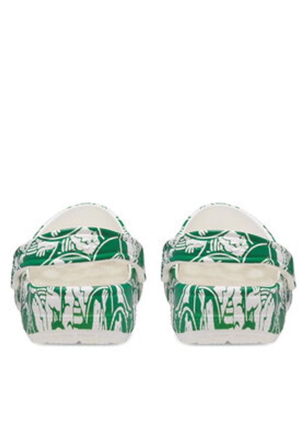 Crocs Klapki Classic Duke Print Clog 210003 Zielony. Kolor: zielony. Wzór: nadruk