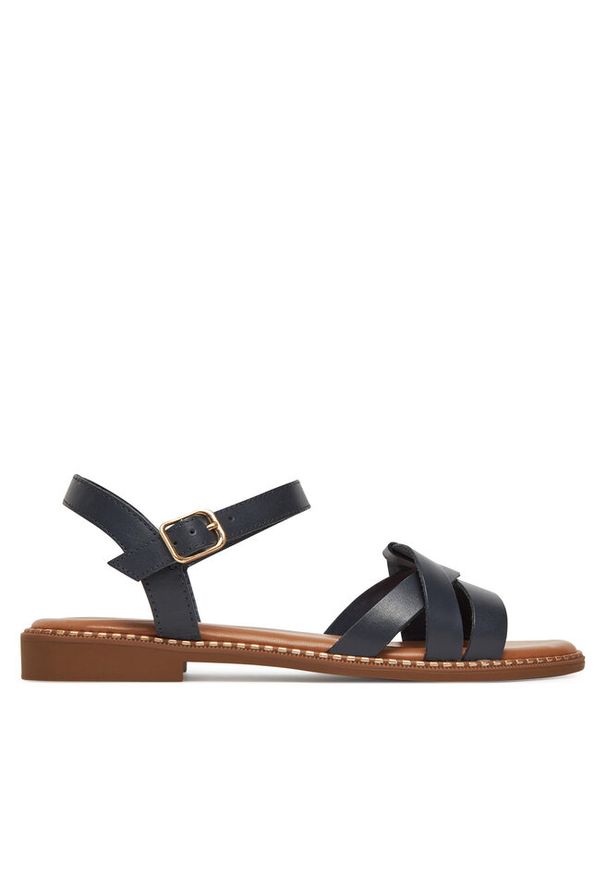 Sandały Lasocki. Kolor: niebieski