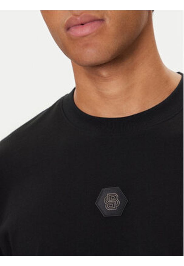 BOSS T-Shirt Future 50544316 Czarny Oversize. Kolor: czarny. Materiał: bawełna