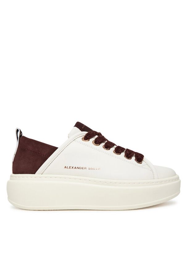 Alexander Smith Sneakersy WEMBLEY ASBCWHW-0523-WDX Biały. Kolor: biały. Materiał: skóra