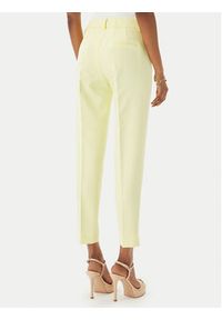 Maryley Spodnie materiałowe 26EB52Z/43LE Żółty jasny Regular Fit. Kolor: żółty. Materiał: syntetyk #3