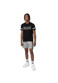 Koszulka Lonsdale Creich. Kolor: czarny, biały, wielokolorowy #1