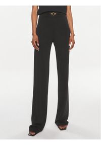 Just Cavalli Spodnie materiałowe 76PAA1A8 Czarny Regular Fit. Kolor: czarny. Materiał: syntetyk #1