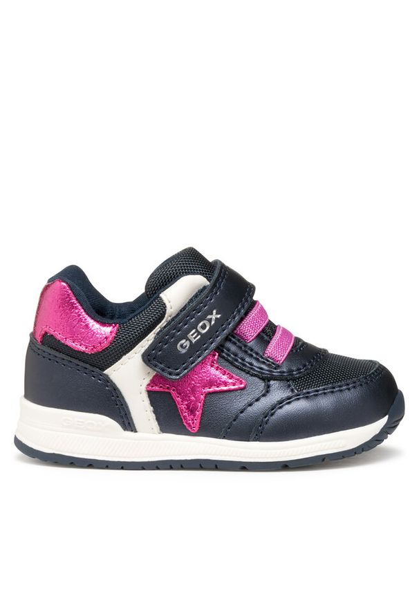 Sneakersy Geox. Kolor: niebieski