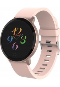 FOREVER - Smartwatch Forever ForeVive Lite SB-315 Różowy. Rodzaj zegarka: smartwatch. Kolor: różowy #1