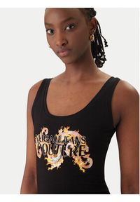 Versace Jeans Sukienka codzienna 80HAOE02 Czarny Slim Fit. Okazja: na co dzień. Kolor: czarny. Materiał: bawełna. Typ sukienki: proste. Styl: casual #4