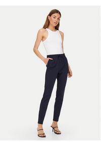 only - ONLY Spodnie materiałowe Poptrash 15115847 Granatowy Regular Fit. Kolor: niebieski. Materiał: syntetyk #2