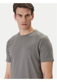 BOSS Polo Prime 50507813 Szary Regular Fit. Typ kołnierza: polo. Kolor: szary. Materiał: bawełna #5